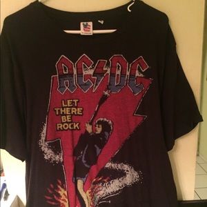 AC/DC Let There Be Rock World Tour Concert Shirt